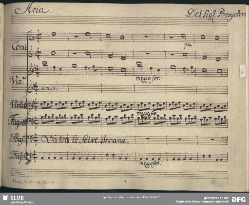 Artaserse. Excerpts - Mus.1-F-49,12-6 : B, orch, b;PayP 122