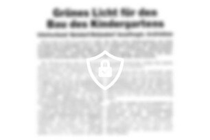 Grünes Licht für [Name maskiert] des Kindergartens