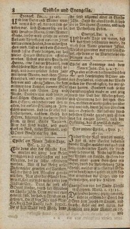 Epistel am Neuen Jahrs-Tage, Gal. 3, 23-29.