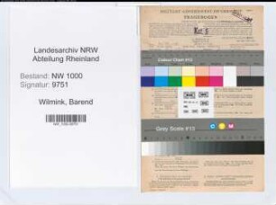 Entnazifizierung Barend Wilmink, geb. 02.01.1912 (Ingenieur)