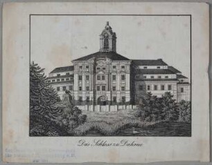 Dahme (Kr. Jüterbog-Luckenwalde): Schloss