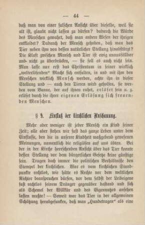 §. 9. Einfluß der kirchlichen Anschauung