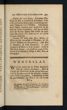 391-403, Wenceslas