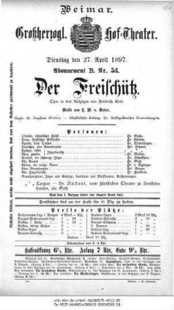 Der Freischütz