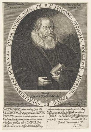 Bildnis des Iohannes Kromayer