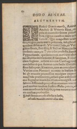 Dido Aeneae.
