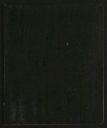 Notizbuch mit handschriftlichen Aufzeichnungen