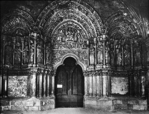 Bordeaux, St. Seurin, Portal an der Südseite des Langhauses