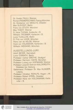 Ausstellungs-Jury