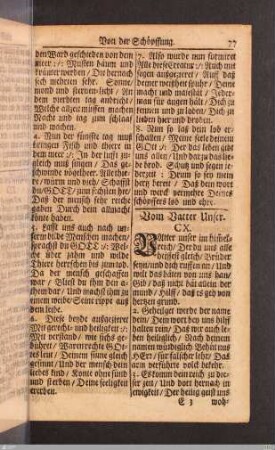 Vom Vatter Unser.