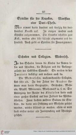 Schulen und Collegien (Medresch)