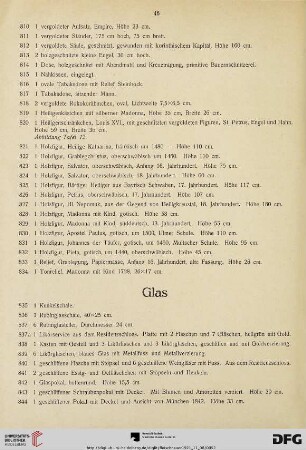 Glas (Nr.835-844)