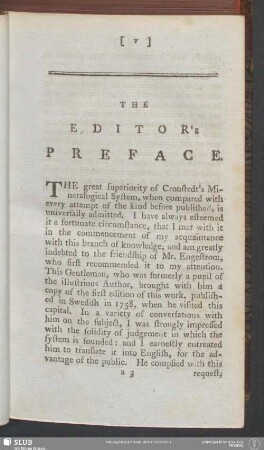 The Editor's Preface