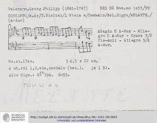 Quartett A-Dur