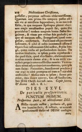 278-287, Dies XXVI - XXIX