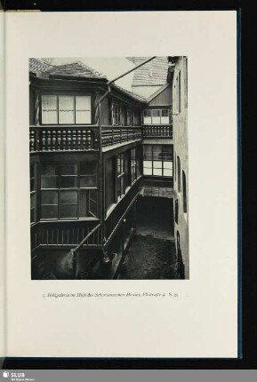 Hofgalerie im Hofe des Sschumannschen Hauses