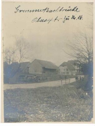 Foto der geplanten Automobilsperre Nr. 16 bei Obersept