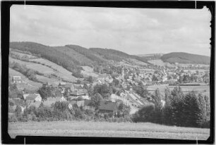 Osterzgebirge. Altenberg-Geising. Ortsansicht
