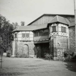 Meiningen, Marstall, Reitbahn, Schlossplatz 1