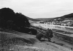 Staustufe Rothenfels/Main im Bau