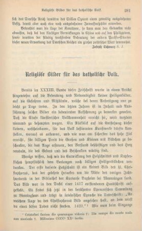 281-294 Religiöse Bilder für das katholische Volk