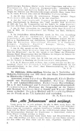 Das "alte Johanneum" wird verjüngt.