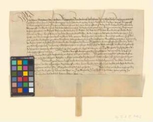 Bestätigung Johann Georgs, Markgraf von Brandenburg, zur Obligation über 5000 Taler Wilbrandts von Stockheim (siehe Rep. 23A Kurmärkische Stände Nr. O.917).