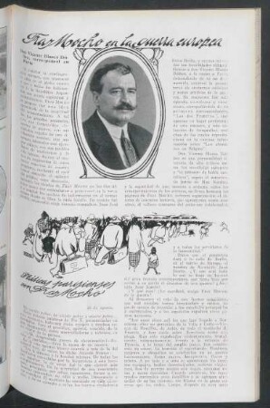 Fray Mocho en la guerra europea : Don Vicente Blasco Ibáñez, corresponsal en París