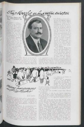 Fray Mocho en la guerra europea : Don Vicente Blasco Ibáñez, corresponsal en París