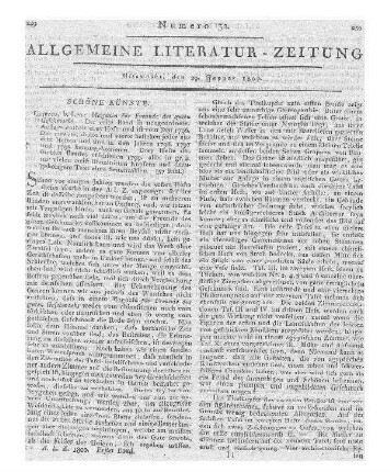 Magazin für Freunde des guten Geschmacks. Bd. 1, H. 1-3. Bd. 2-4, jeweils H. 1-8. Bd. 5, H. 1-3. Leipzig: Leo 1796-1799 Hauptsacht. bis 1796: Magazin für Freunde des guten Geschmacks der bildenden und mechanischen Künste, Manufacturen und Gewerbe