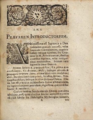 Georgii Wolffgangi Wedelii Compendium chimiae, theoreticae et practicae, methodo analytica propositae