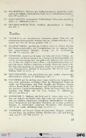 Textilien (Nr. 357-365)