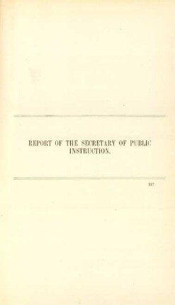 Report of the Secretary of Public Instruction