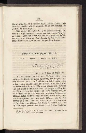 Sechsundzwanzigster Brief.