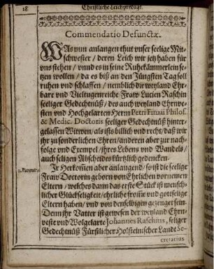 Commendatio Defunctae