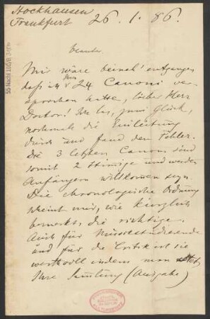 Brief an B. Schott's Söhne : 28.01.1886