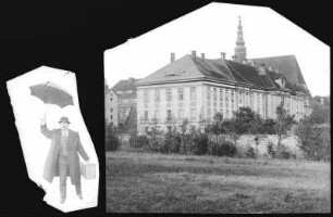 Marienstern. Kloster - Fliegender Mann
