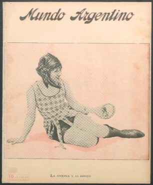 La ondina y el espejo [Fotografía]