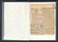 Zeitungsausschnitte über den Prozess gegen Hauptmann von Kessel