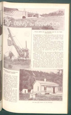 Las obras de irrigación