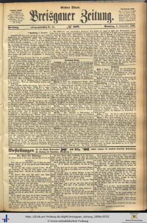 06.09.1896 (Erstes Blatt)