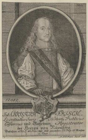 Bildnis des Joh. Christoph Frisch