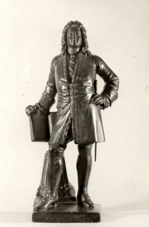 Statuette Georg Friedrich Händel (Modell für das Händel-Denkmal in Halle)