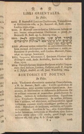Rhetorici et Poetici