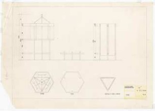 Wanderausstellung Deutsches Kunsthandwerk und Industrial Design: Ausstellungsmontagesystem, 1:10