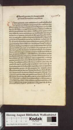 Speculu[m] peccato[rum] de co[n]temptu mu[n]di per beatu[m] Bernardinu[m] compositum ...