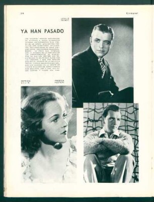 Ya han pasado - Patricia Ellis, Preston Foster y Leslie Talbot