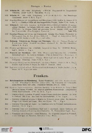 Franken (Nr. 2339-2538)
