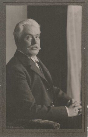 Hermann Credner : 1. Vorsitzender der Gesellschaft für Erdkunde zu Leipzig 1904 - 1907
