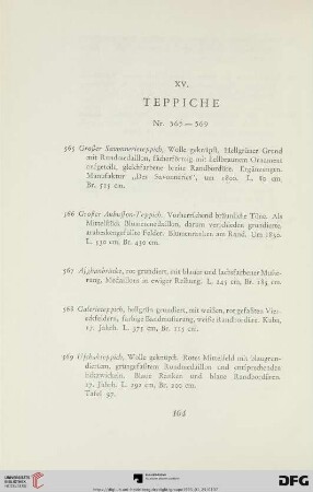 Teppiche (Nr. 565-569)